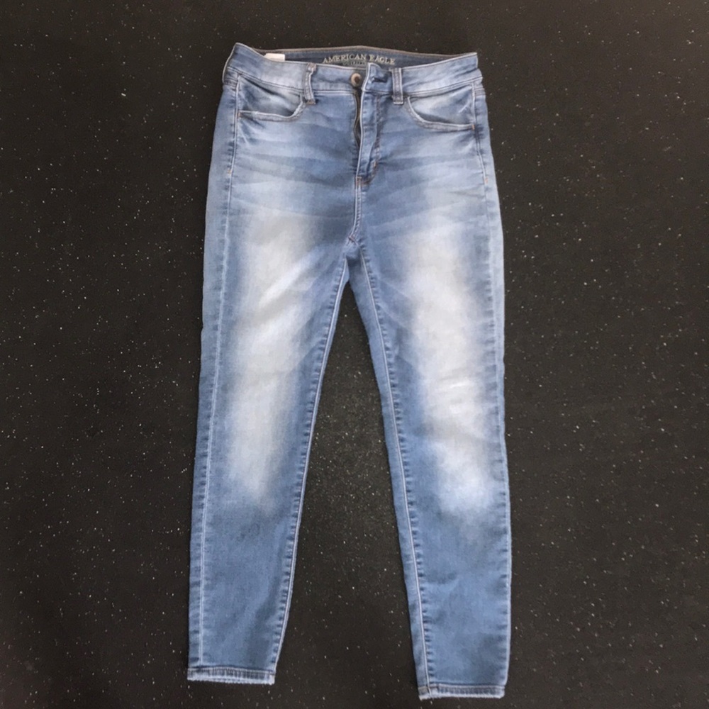 American eagle blue jeans